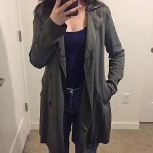 Cute navy green  coat